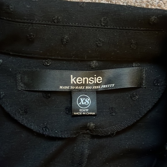 Kensie Polka Dot Blazer Jacket NWT - Picture 3 of 4